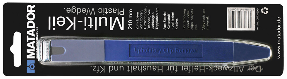 08430004 Cây nêm, chốt dẹt bằng nhựa 210mm, Matador Germany