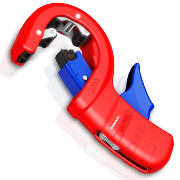 Dao cắt ống nhựa Knipex DP50 90 23 01 BK, vát mép Ø32–50 mm