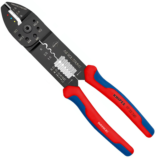 Kìm bấm cos cắt tuốt dây Knipex 97 – nhiều ứng dụng thực tế