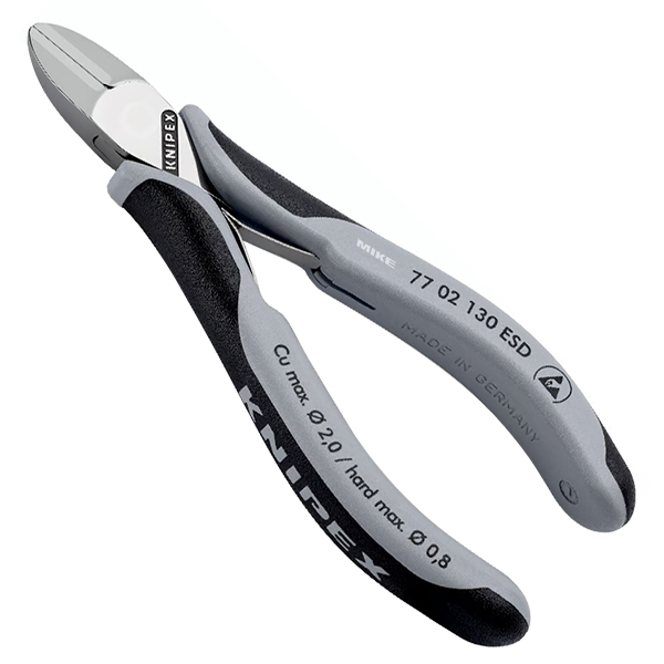 Kìm cắt chân linh kiện điện tử chống tĩnh điện Knipex 77 ESD