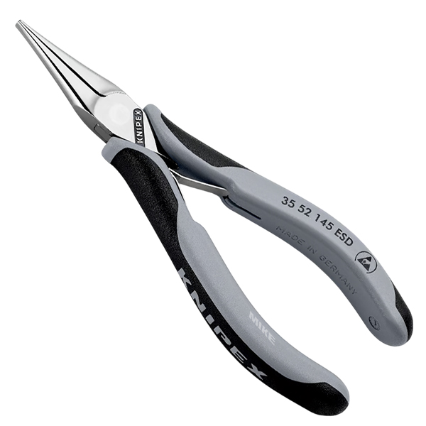 Kìm kẹp chống tĩnh điện, đầu kìm dẹt, nhọn