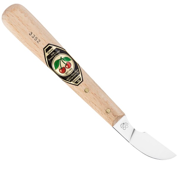 Dao cắt gọt gỗ Kirschen 3352, mũi cong vát xéo dài 3352000