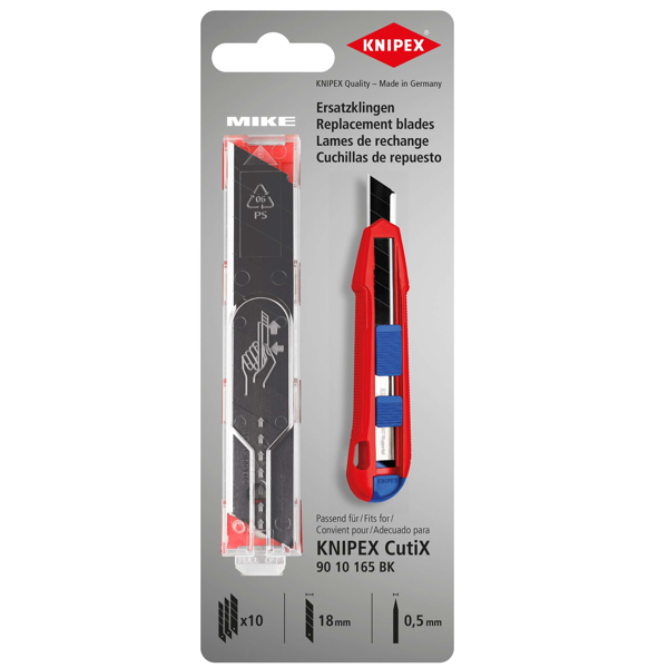 Lưỡi dao dự phòng Knipex 90 10 165 E02 thay thế cho CutiX 90 10 165 BK