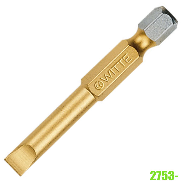 Mũi vít dẹt dài 50mm, size 0.6 x 4.5mm chuôi 1/4 inch