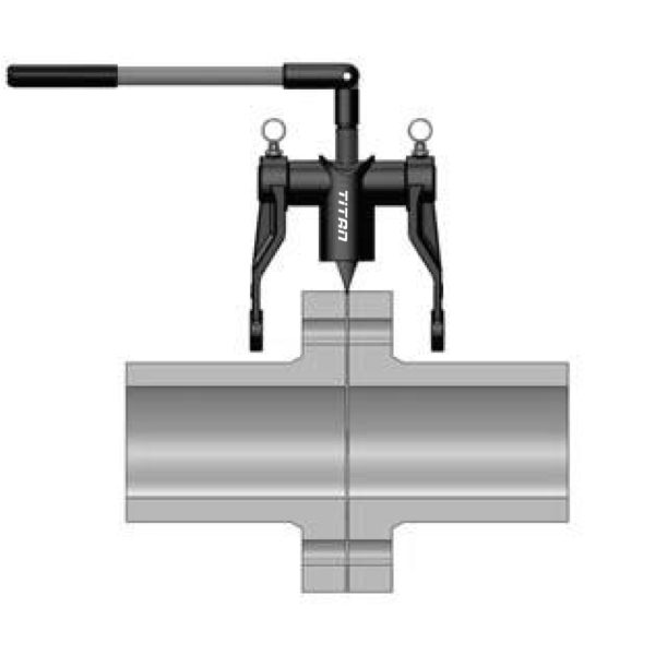 Tách mặt bích bằng cơ khí SM7T – lực tách 6,8 tấn, khe hở 2 mm thumbnail 2