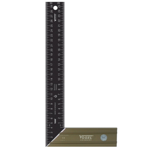 Thước eke thợ mộc Vogel Germany, hợp kim nhôm