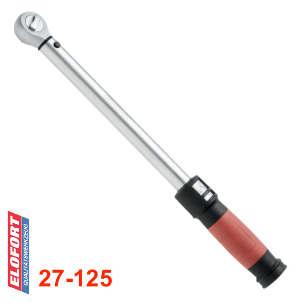 Cờ lê lực 27-125, từ 25 đến 125 Nm đầu vuông 3/8 inch ELOFORT