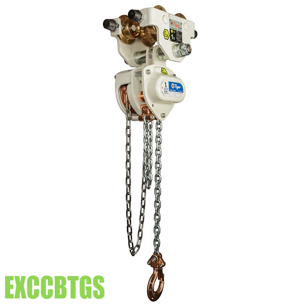 Palăng xích chống cháy nổ EXCCBTGS-0100, tải trọng 1 tấn