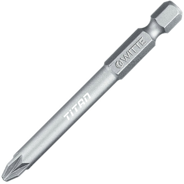 Đầu mũi vít hoa thị PZ1-PZ3 WITTE 275x, chuôi 1/4 inch