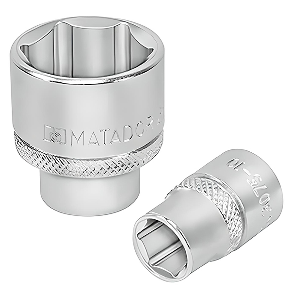 Đầu tuýp vuông 3/8 inch Matador 3075, 6 và 12 cạnh