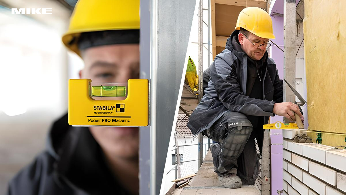 Thước thủy Torpedo và Pocket nhỏ gọn nhưng hiệu quả - STABILA